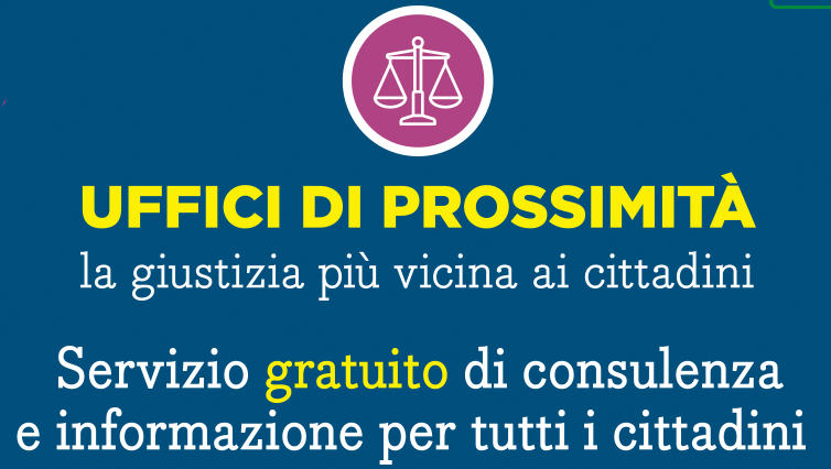 UFFICIO DI PROSSIMITA' UFFICIO DI PROSSIMITA'